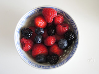 Summer fruit bowl