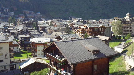 Fototapeta premium Zermatt and Matterhorn