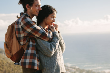 Fototapeta premium Loving couple spending leisurely time on vacation