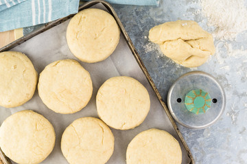 Homemade English scones.