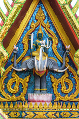 Naklejka premium Skulptur am Big Buddha Tempel auf Koh Samui, Thailand