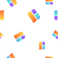 Game Com Cryptocurrency Coin Sign Seamless Pattern