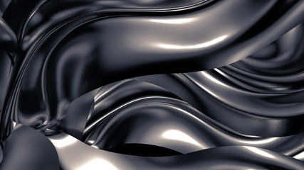 Luxury gray background. 3d illustration, 3d rendering.