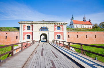 Walls of Zamosc, Poland