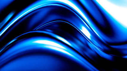 Elegant blue background. 3d illustration, 3d rendering.