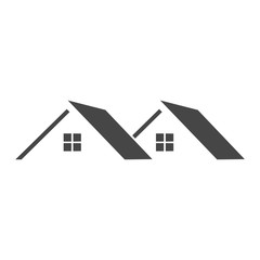 Real estate symbol, Roof icon