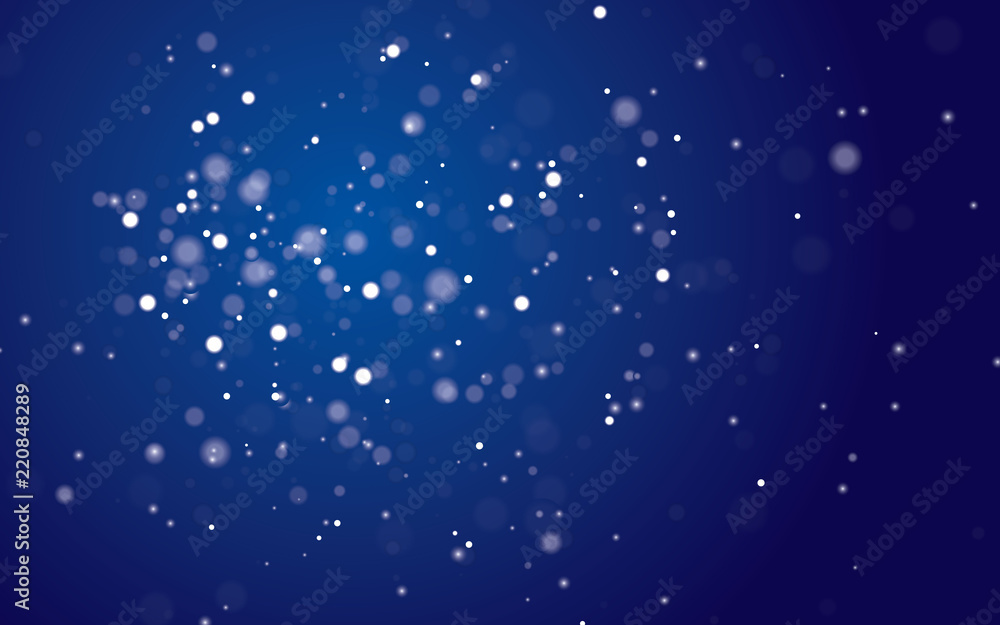 Poster abstract bokeh background vector