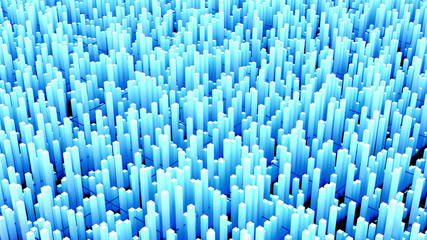 Fototapeta premium Futuristic technology background. 3d illustration, 3d rendering.