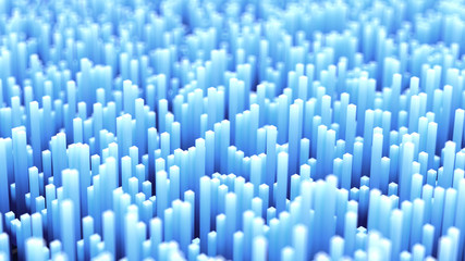 Futuristic technology background. 3d illustration, 3d rendering.