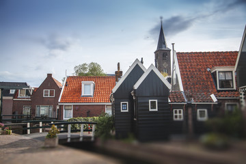 Traditional houses in Holland