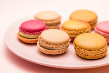 Pile of Pink macaroon