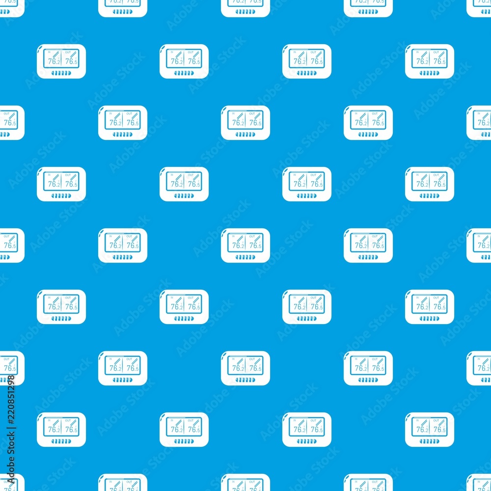 Poster tonometer pattern vector seamless blue repeat for any use