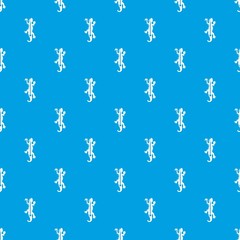 Weather thermometer pattern vector seamless blue repeat for any use