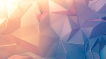 Purple crystal background. 3d illustration, 3d rendering.