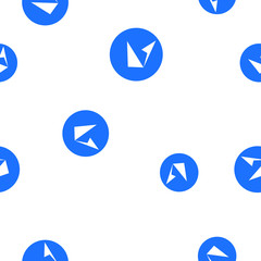 Loopring Cryptocurrency Coin Sign Seamless Pattern