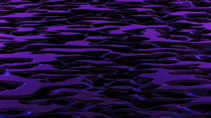 Luxury purple drapery fabric background. 3d illustration, 3d rendering.