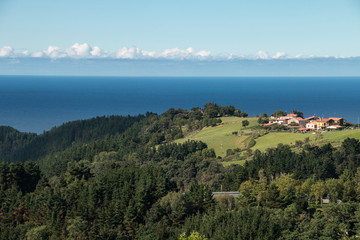 Obraz premium Campo y mar