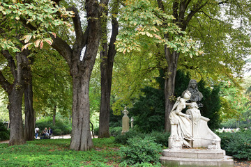 Jardin du Luxembourg à Paris, France