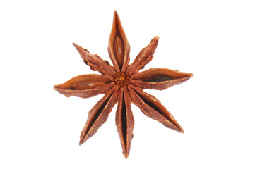 closeup of star anise