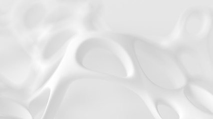 Abstract shape background. 3d illustration, 3d rendering.