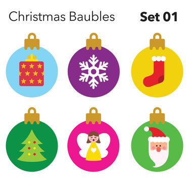 Christmas Bauble  - Set 01