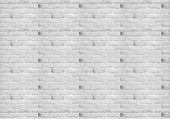 White background of a brick wall