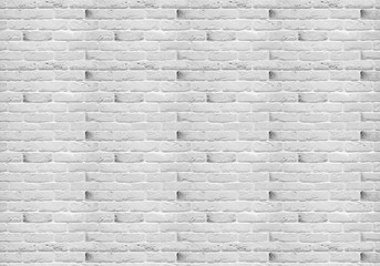 White background of a brick wall