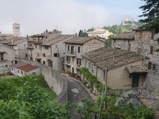 Fototapeta na wymiar Assisi - anfiteatro Romano