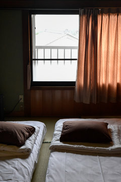 Interior Of A Ryokan Room In Magome