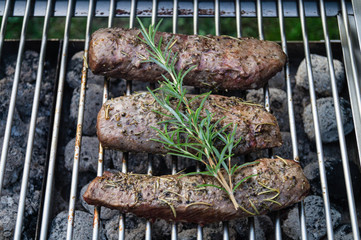 Gegrillte Lammlachse
