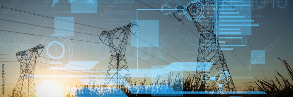 Poster composite image of interface