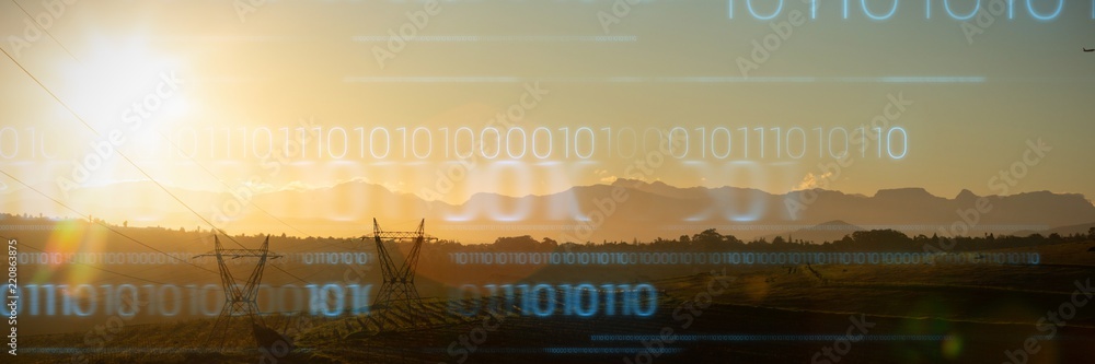 Poster composite image of interface