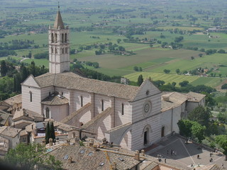 Assisi - basilica Santa Chiara