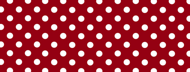 Red Polka Dot Banner © JJAVA