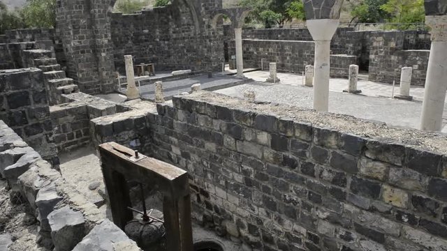 Kursi National Park at Golan Heights, Israel