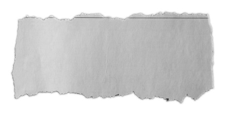 Torn paper piece