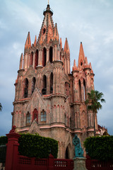 Fototapeta na wymiar Chatedral in San Miguel