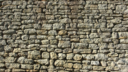 Alte Mauer in Frankreich
