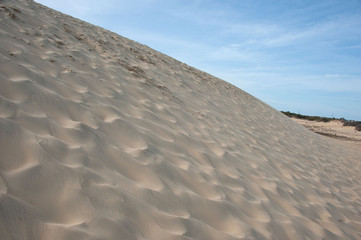 Sand dune low angle
