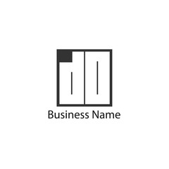 Initial Letter DO Logo Template Design