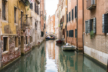 Fototapeta na wymiar one of the great Venice canals