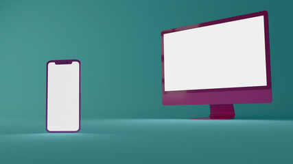 Phone & Computer Template