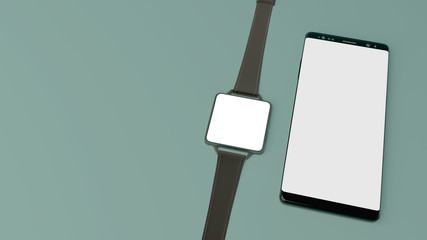 Smartwatch & Phone Template