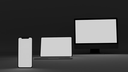 Phone, Laptop & Computer Template