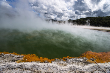 Champagne pool, Wai-O-Tapu Thermal Wonderland