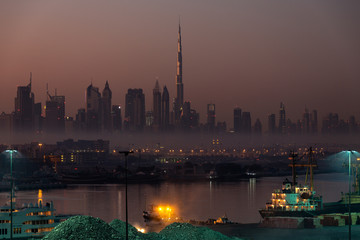 Fototapeta premium Cityscape of Dubai, United Arab Emirates.