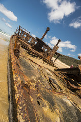 SS Maheno - Shipwreck on Fraser Island Australia