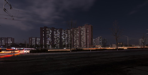 North Korea, Pyongyang by Night