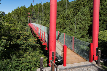 千眼堂吊橋　新潟県　燕市