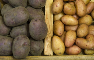 Potatoes are two kinds.